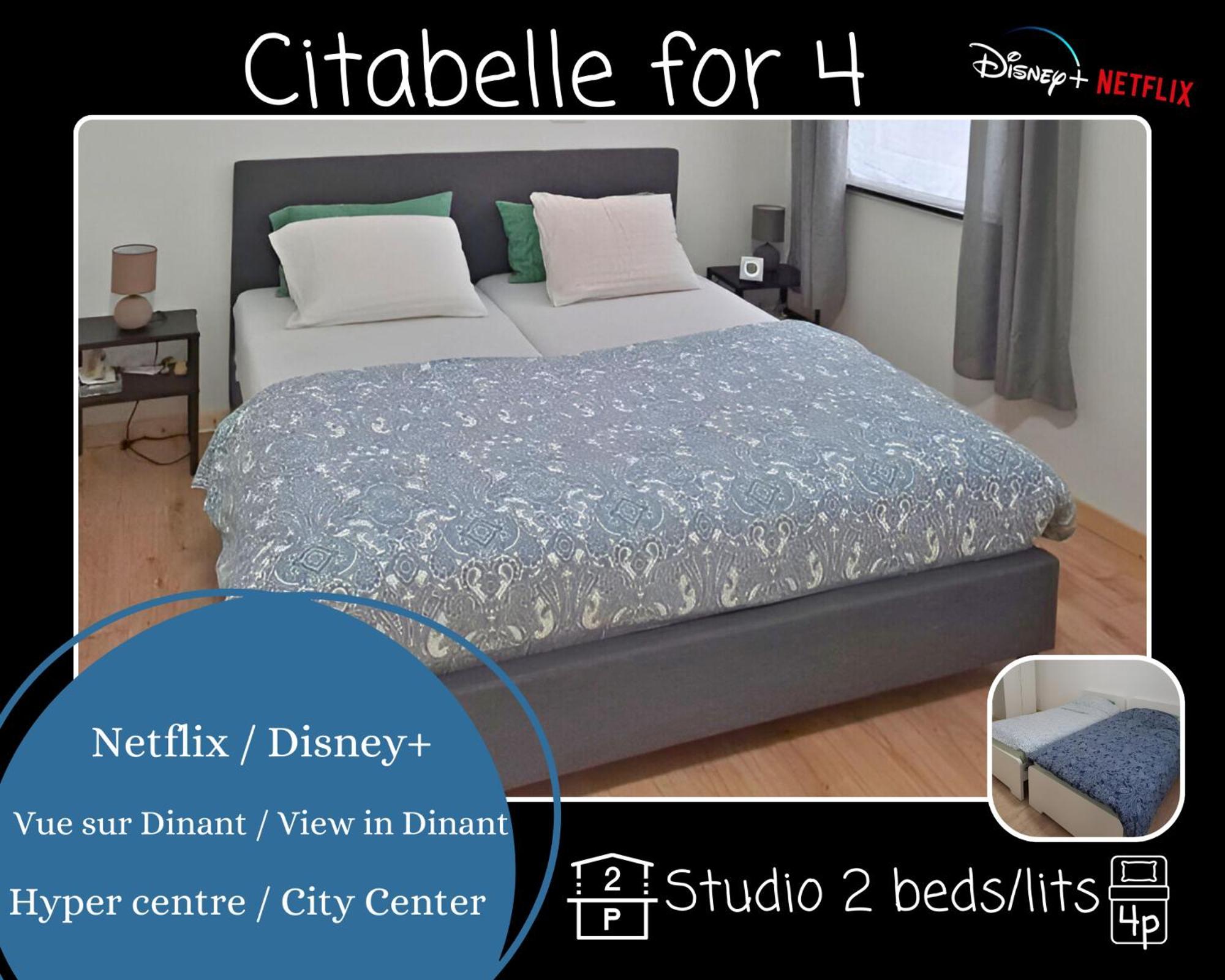 دينانت O Reflets - Citabelle For 4 - Studio 2 Rooms View "Citadelle" المظهر الخارجي الصورة